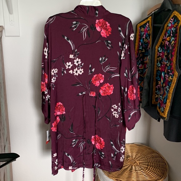 Vintage Josie Natori red label kimono NWT - Picture 7 of 14